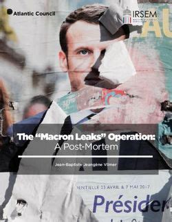 The “Macron Leaks” Operation: A Post